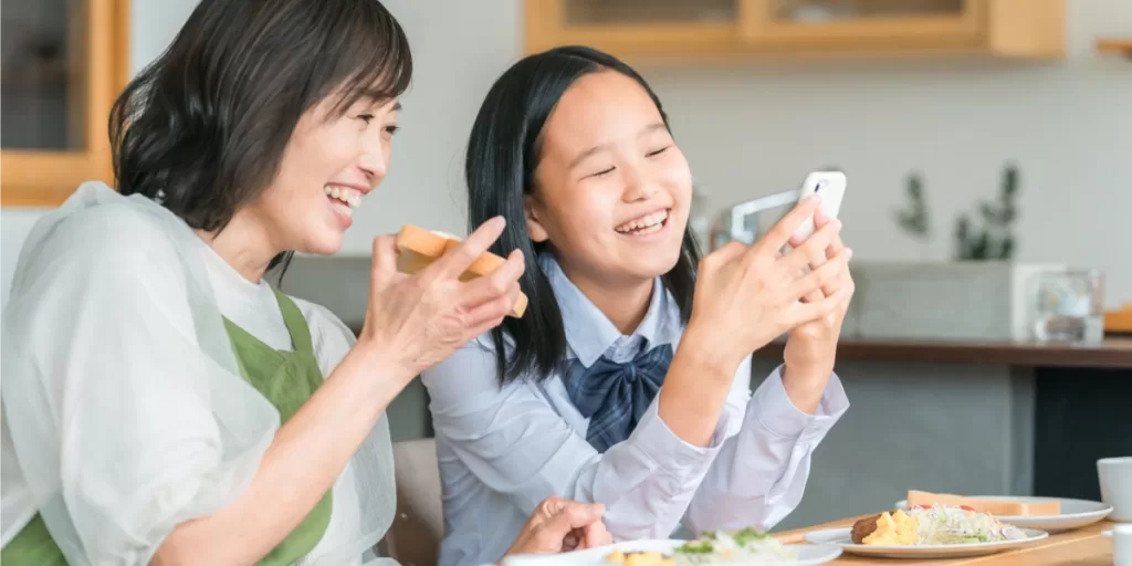 親とのコミュニケーション：未成年使用時の大切なポイント